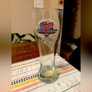 Harley Davidson beer glass